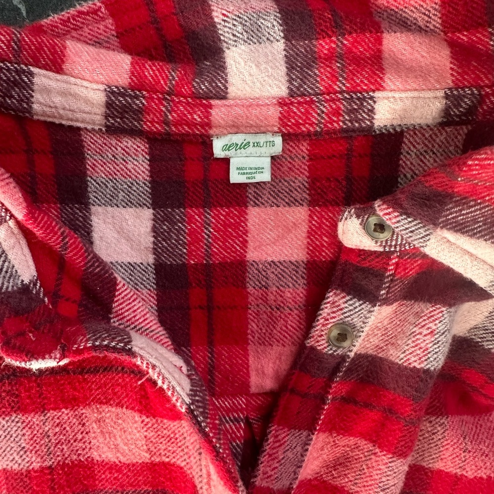 Aerie plaid shirt - Picture 2 of 2